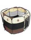 Przenośny składany dla zwierząt domowych namiot namiot domu psa kojec wielu functionable klatka dla psa łatwa obsługa Octagon og