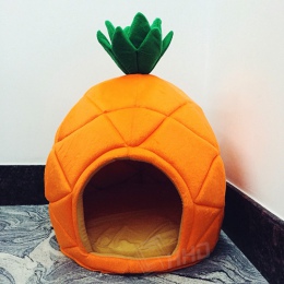 Kreatywny hodowla gniazdo dla kota Teddy pies owoce Banana truskawka ananas arbuz bawełna łóżko ciepłe produktów dla zwierząt do