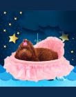 Pet Dog Puppy księżniczka łuki koronki serca elegancki piękny łóżko niełasce domowych ciepłe łóżko fe27 Levert Dropship