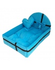 Dom dla zwierząt domowych łóżko dla psa gniazdo z mata śliczne pluszowe poduszki zimowe ciepłe małych średnich psów wymienny mat