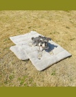 Łóżeczka dla piesków dla psa składany pies kot maty miękkie przenośny poduszka dla zwierząt domowych wygody przenoszenia Puppy d