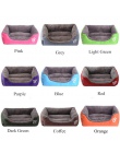 Hot 10 kolory duże łóżko dla psa wyściełane miękkie gniazdo dla zwierząt domowych dom ciepły kryty psy śpiące hodowla poduszki d