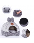 Legowisko dla psa hodowla miękki pies Puppy koty zimowe ciepłe łóżko do spania dom dla psów Nest Sofa hodowla zwierząt domowych 