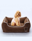Dla zwierząt domowych łóżko dla małych średnich dużych skrzynia dla psa Pad Deluxe miękka pościel odporny na wilgoć dole na wszy