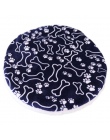 Kolorowe drukuj łóżka dla psa ciepły miękki koc dla małych i średnich Pet Cat Mata do spania materac poduszki 42x42 cm