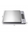 Cyfrowy waga kuchenna 1000g/0.1g przenośne wagi elektroniczne kieszonkowy LCD Precision biżuteria skala waga waga dania kuchni