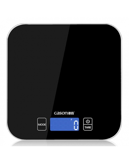 GASON C1 Mini waga kuchenna elektroniczna precyzyjna narzędzi pomiaru bilans cyfrowe Gram gotowanie żywności szklany wyświetlacz