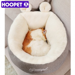 HOOPET zwierzęta kot pies łóżko ocieplenie dla psa miękki materiał śpiwór poduszka dla zwierząt domowych dla szczeniąt