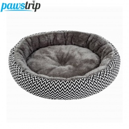Pawstrip miękkie pluszowe zimowe łóżko dla psa okrągłe legowisko dla kota ciepłe poduszka dla szczeniaka Chihuahua Teddy łóżko d