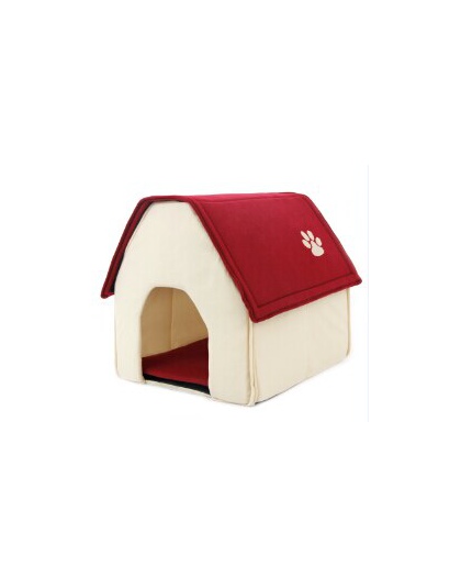 2017 nowy produkt łóżko dla psa miękkie buda dla psa pies dom dla zwierząt domowych kot Puppy kształt domu zwierzęta dom produkt