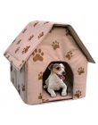 Gomaomi przenośne składane pies dom legowisko dla kota dla małych psów Puppy artykuły dla zwierząt