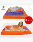 PUPISHE Dot łóżka Ice Silk wodoodporne łóżko dla psa z widokiem na Bench psów krzesło dla dużych średnich dużych psów kot mata d