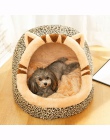 Ciepłe Puppy dom na mały pies kot spanie hodowla miękkie domu koty dla zwierząt domowych łóżko gniazdo zmywalne psów Mat zwierzę