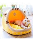 Ciepłe Puppy dom na mały pies kot spanie hodowla miękkie domu koty dla zwierząt domowych łóżko gniazdo zmywalne psów Mat zwierzę