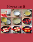 EZLIFE jajko sadzone foremka do pankejków ekspres do silikonowe formy non-stick prosta obsługa naleśnik omlet formy akcesoria ku