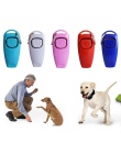 10 kolory Dog Training Whistle Clicker Pet Dog Trainer pomocy przewodnik psa gwizdek Pet sprzęt produkty dla psów Pet Supplies D