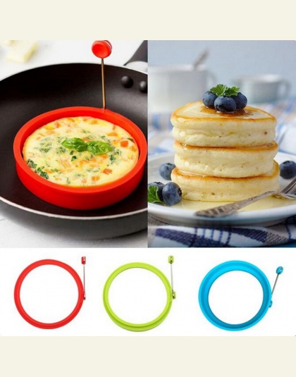 Nowość smażone jajka Pancake pierścień omlet smażone jajka okrągłe jajka Shaper formy do gotowania śniadanie patelnia piekarnik 