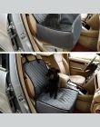 Zwierzęta samochodów fotelik przedni Seat pokrywa dla psów i kotów, przenośny 2 w 1 siedzenie dla psa ochrony antypoślizgowe wod