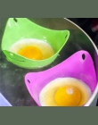 4 sztuk/partia Hot losowy kolor jajko kłusownik silikonowe naleśniki jajko strąki Papilotki do pieczenia naczynia kuchenne narzę