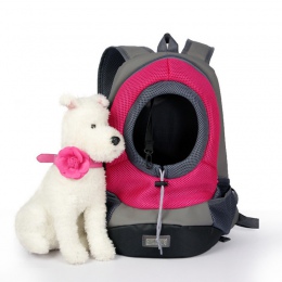 Na świeżym powietrzu Pet Dog Carrier plecak na zwierzę torba przenośna torba podróżna dla zwierząt torba dla psa z przodu siatki