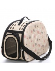Torba do noszenia psa i kota podróży torba dla zwierząt przenośny kot Puppy torba na ramię dla małych psów na zewnątrz torby XS/