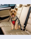 Dla psa z nylonu fotelik samochodowy pas siatka dla psów pojazd bezpieczeństwa uprząż miękkie ocieplana kamizelka pojazdu pasów 