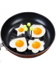 4 sztuk/zestaw ze stali nierdzewnej jajko sadzone Shaper naleśnik formy omlet formy do smażenia jajko narzędzia kuchenne akcesor