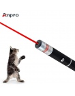 Anpro LED Laser zabawka dla zwierząt domowych 5 MW czerwona kropka światło laserowe zabawki celownik laserowy 530Nm 405Nm 650Nm 