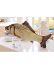 Zwierzęta domowe są miękkie pluszowe kreatywny 3D karp ryby kształt zabawka dla kota zabawka dla prezenty kocimiętka ryby wypcha