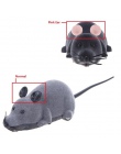 Mysz zabawki bezprzewodowy RC myszy kot zabawki zdalnego sterowania fałszywe myszy nowość RC kot śmieszne gry mysz zabawki dla k