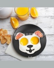 Śniadanie silikonowe 3D zwierząt królik sowa czaszka uśmiech pies kot smażone jajka formy naleśnik pierścień narzędzia kuchenne 