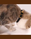 Obroża dla kota dla małych psów szczenięta uciekające kot szczenięta obroża dla zwierząt domowych regulowany produkt dla Kitten 