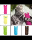 Śmieszne interaktywne szalony kot zabawkowe zwierzątko kotek zabawka do żucia zęby szlifowania kocimiętka zabawki pazury kciuka 