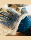 Rękawica dla zwierząt domowych kot rękawica do pielęgnacji kot włosów Deshedding szczotka rękawice pies grzebień dla kotów do ką