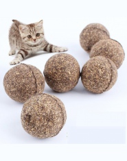 Dla zwierząt domowych naturalna kocimiętka piłka ze smakołykami Favor Home w pogoni za zabawki zdrowe bezpieczne jadalne leczeni