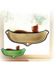 Kot hamak łóżko okno Pod leżanka przyssawki ciepłe łóżko dla Pet Cat Rest House miękkie i wygodne Ferret