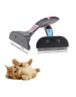 Grzebienie do usuwania włosów dla psów grzebienie dla kotów narzędzia maszynka do strzyżenia mocowania dla zwierząt domowych kot