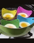 Ręka mamy 3 sztuk/zestaw jajo silikonowe kłusownik-kubki jaj naczynia do gotowania-kuchenka mikrofalowa jajowar lub jajowar