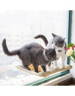 Mrosaa wiszące legowisko dla kota mata miękkie kot hamak okna hamaki budy 15 KG kot bezpieczne półka wisząca siedzenia łóżka pok