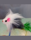 2018 New Arrival wytrzymałe zabawki dla zwierząt domowych Mimi ulubione futerko mysz kubek kotek zabawki dla kota z tworzywa szt