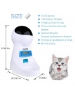 Iseebiz 3L automatyczny podajnik karmy dla zwierząt domowych z nagrywania głosu zwierząt domowych miska na karmę dla średni mały