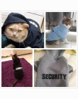Bezpieczeństwa ubrania dla kota Pet Cat płaszcze kurtki bluzy z kapturem dla kotów strój ciepłe odzież dla zwierząt królik zwier