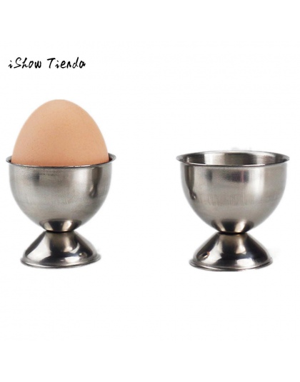 Miękkie jajko na twardo jajka z Holder blat Cup kuchnia poręczne narzędzie ze stali nierdzewnej kuchnia śniadanie ciężko gotowan