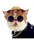 1 PC piękne zwierzęta kot okulary ochronne okulary dla psów produkty dla zwierząt domowych dla małych psów Kitty Cat Eye-nosić d