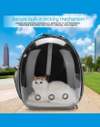 Piękne oddychające przenośny Pet Carrier torba na zewnątrz podróży puppy torba dla kota przezroczyste miejsca plecak na zwierzę 