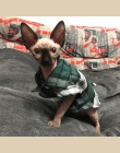 Plaid ubrania dla kota lato moda kot koszule płaszcz dla małych kotów koszula odzież Puppy kotek stroje ubrania dla zwierząt dom