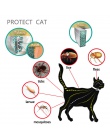 Obroża dla kota pchły anty owady komary wodoodporna regulowany 8 miesięcy ochrony E2S