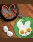 1 PC śniadanie silikonowe królik miłość uśmiech gwiazda jajka formy naleśnik pierścień Shaper narzędzia kuchenne gadżety kuchenn