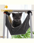 37*37 i 48*48 cm S/M legowisko dla kota zwierzęta kotek kot hamak wymienny wiszące miękkie łóżko klatki dla krzesło Kitty szczur