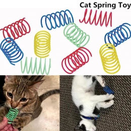 Zabawki dla zwierząt zabawny kotek kot gry zabawki trwałe odporne na zużycie jasny kolor sprężyny zwierzęta Suppli